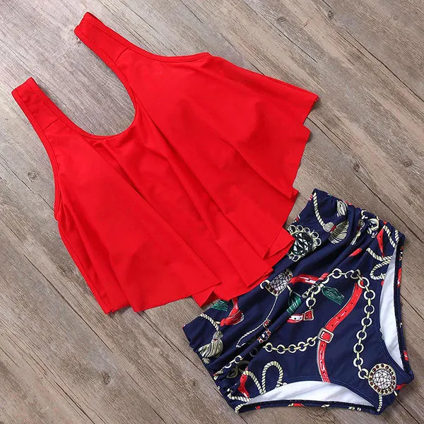 2019 High Waist Bikini Set
