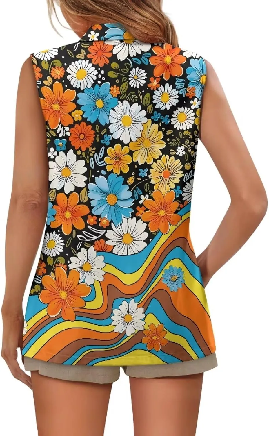 2025 Spring Summer Sleeveless Vest Blazer for Women Fashion Casual Open Front Work Office Tops One Button