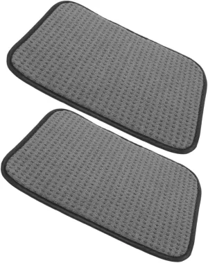 2pcs Reusable Cleaning Towels for Bowling Balls Soft Fabric Pads Professional Bowling Accessory Portable Washable Anti-Slip Shockproof
