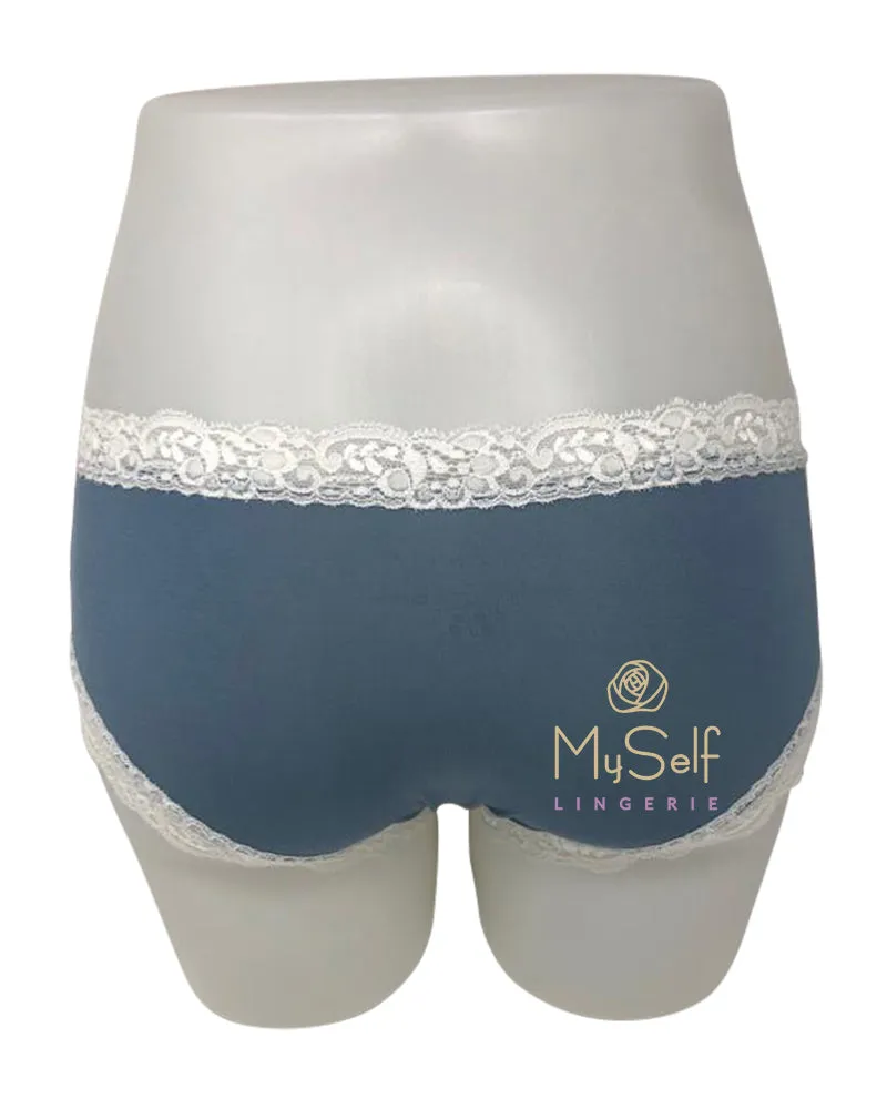 600 Iconic Modal Lace Trim Boyshort