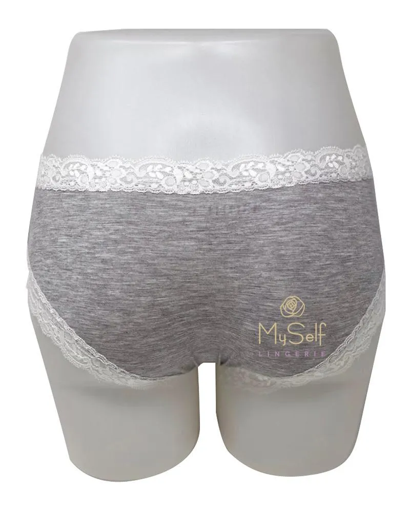 600 Iconic Modal Lace Trim Boyshort