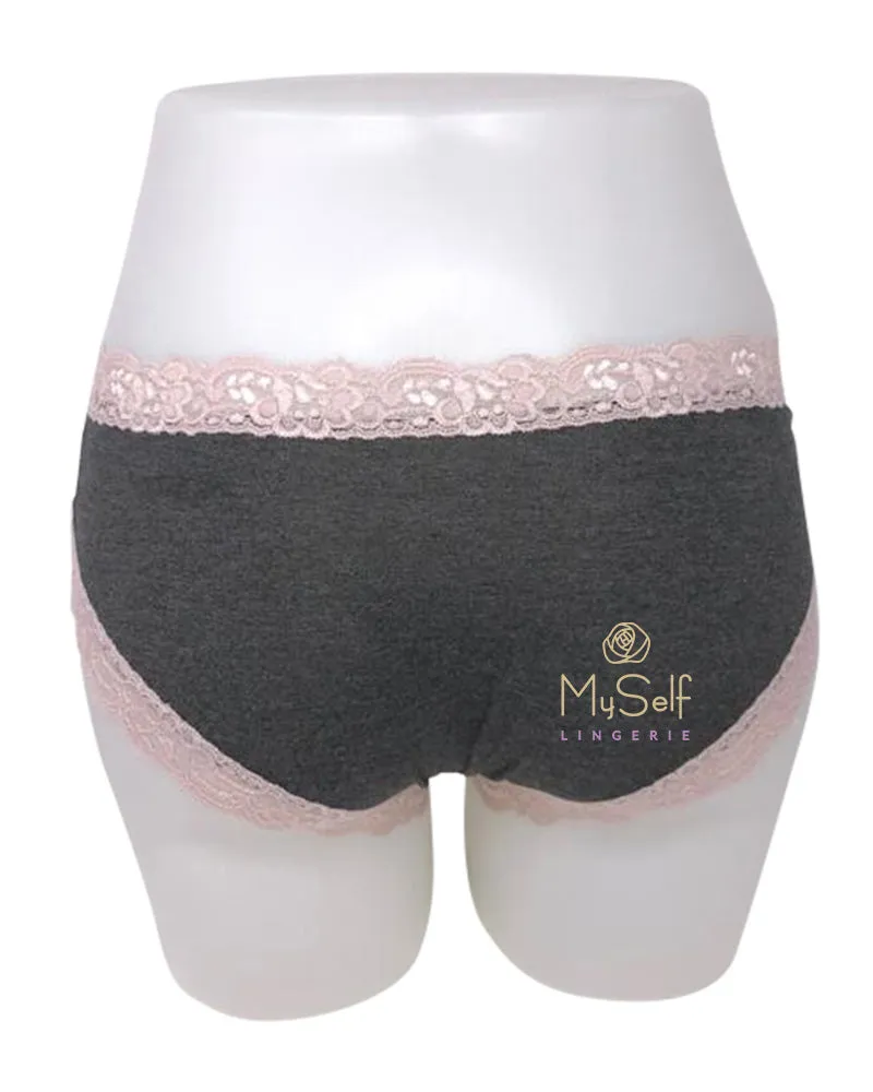 600 Iconic Modal Lace Trim Boyshort