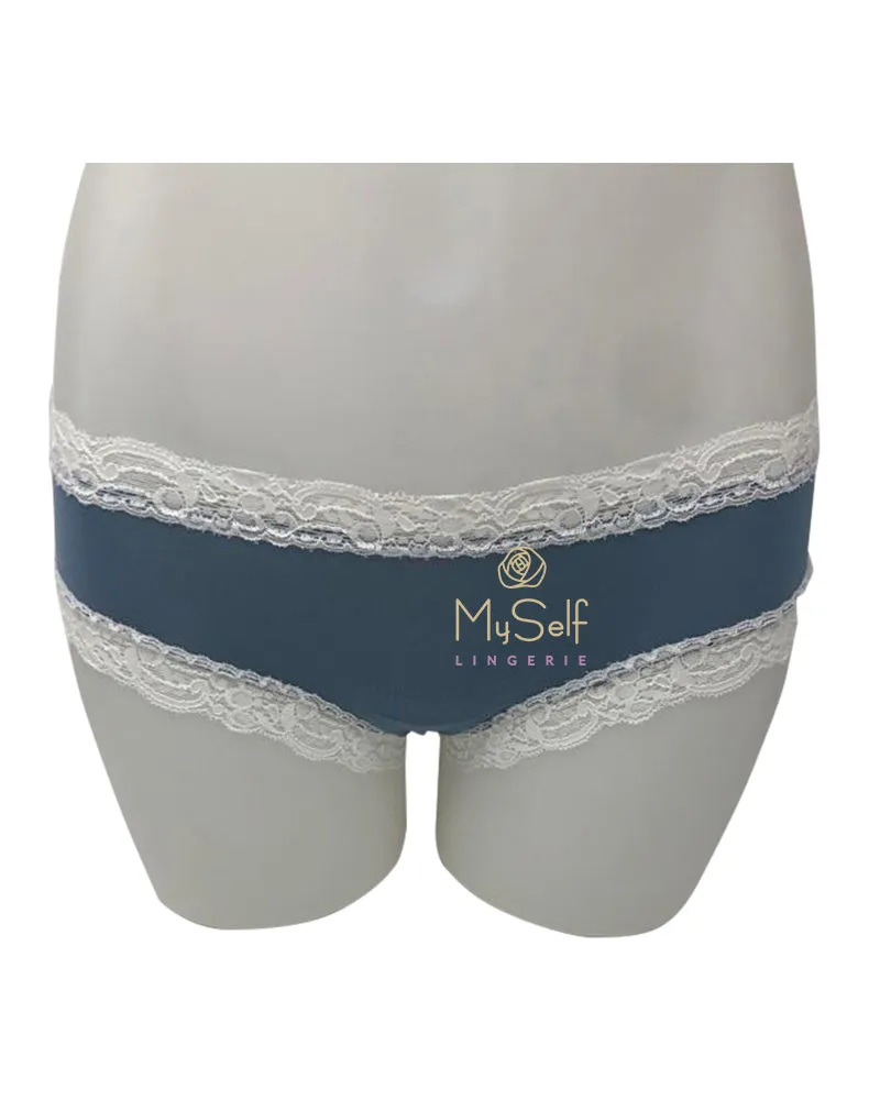 600 Iconic Modal Lace Trim Boyshort