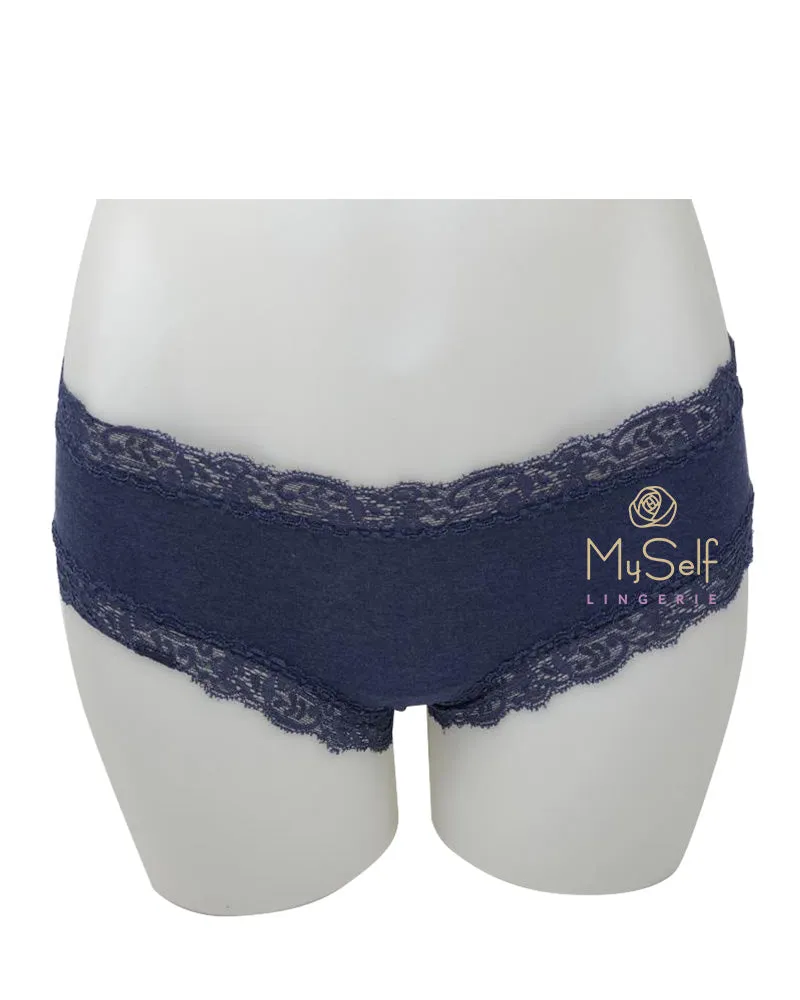 600 Iconic Modal Lace Trim Boyshort