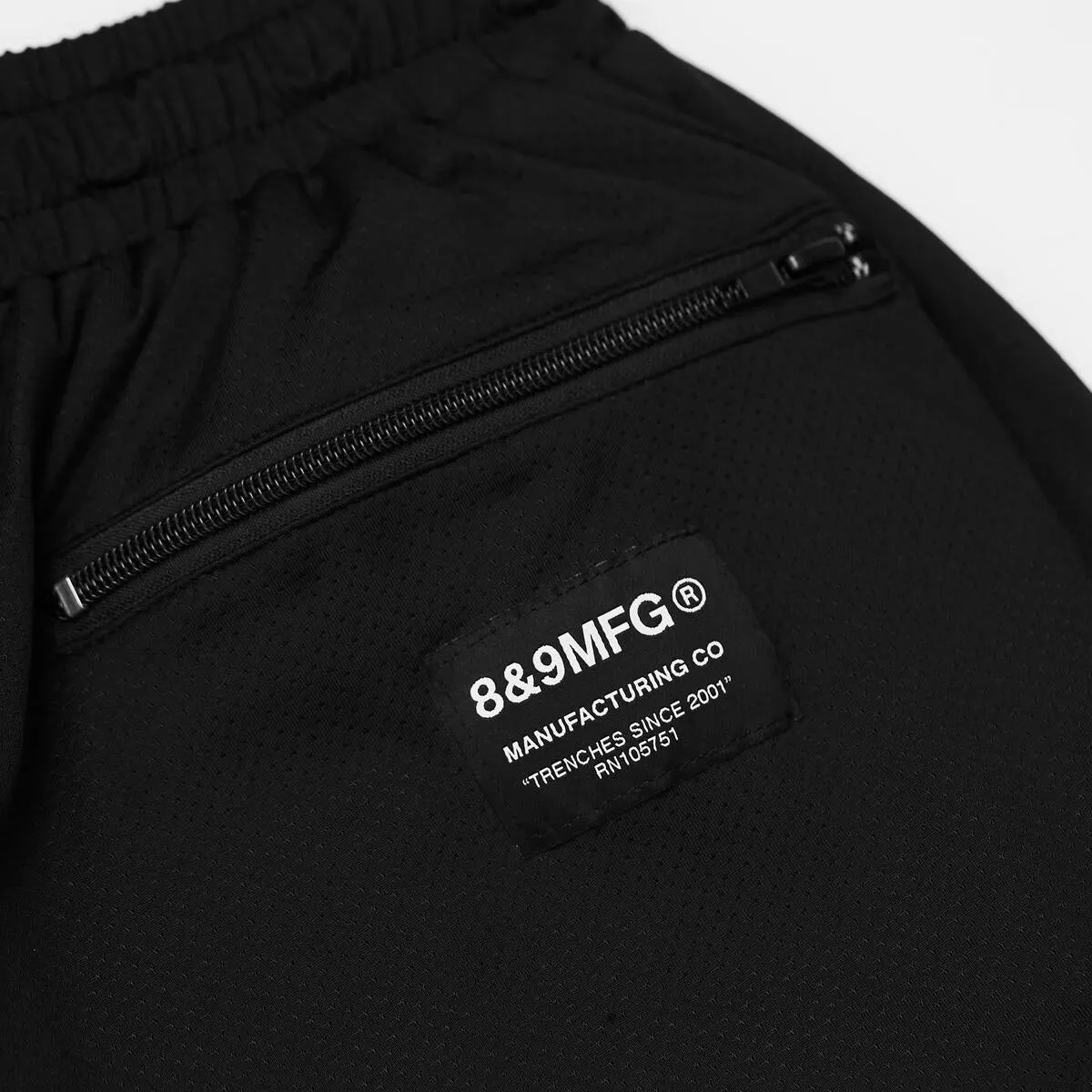 8&9 Everyday Nylon Cargo Shorts - Black