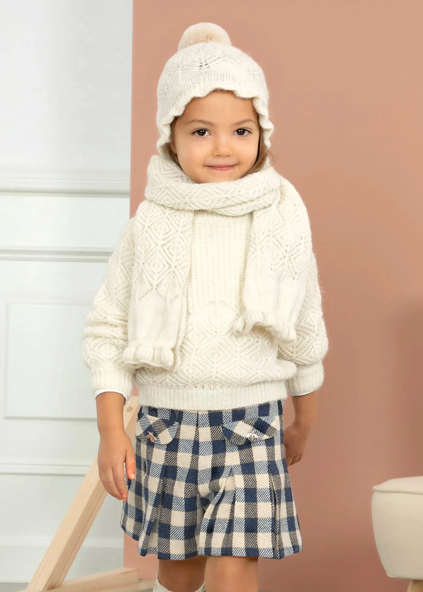 Abel & Lula Plaid Shorts