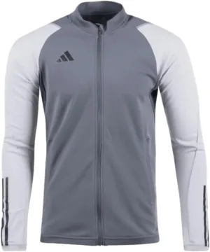adidas Men's Tiro 23 Competition Training Jacket - Soft Fabric, Stand-Up Collar, AEROREADY (Small)