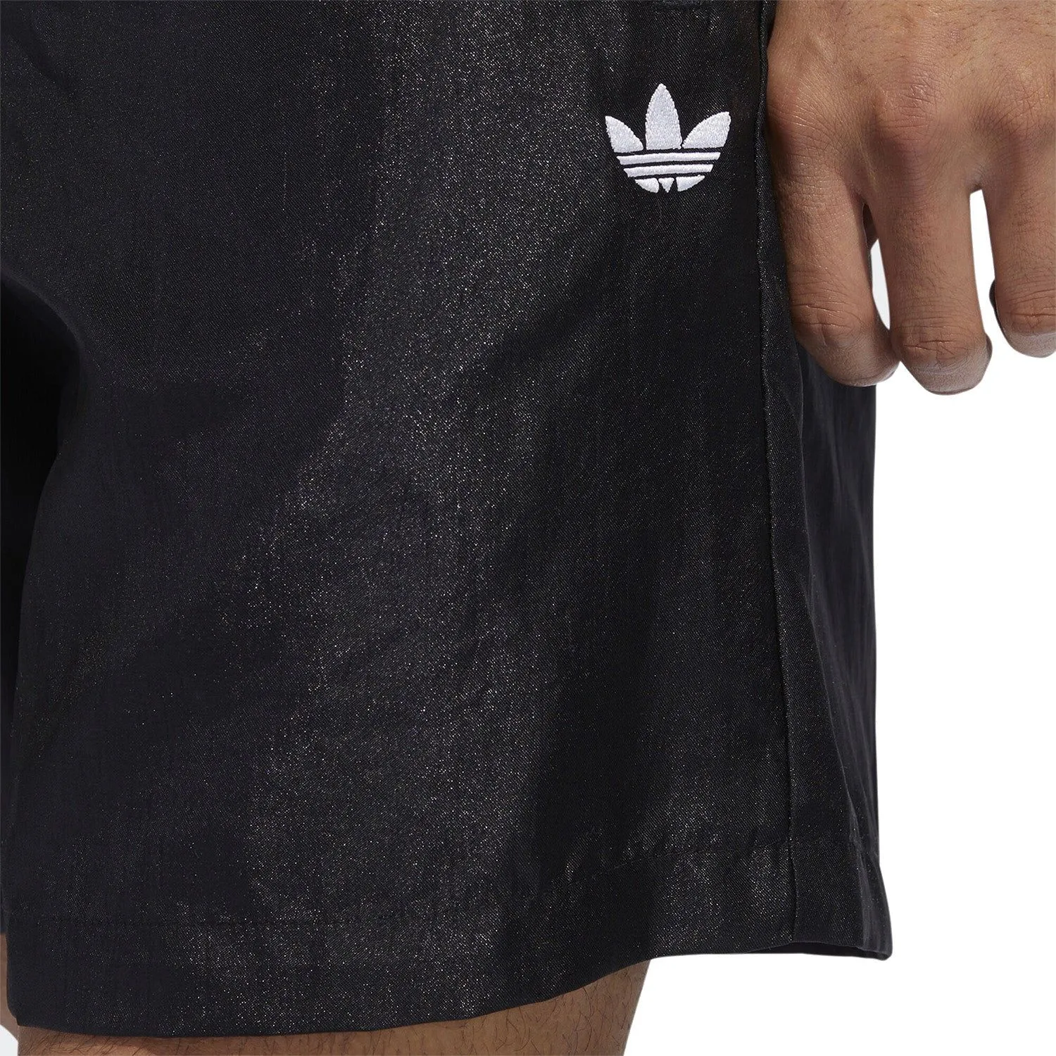 adidas Originals Skateboarding Satin Shorts - Black