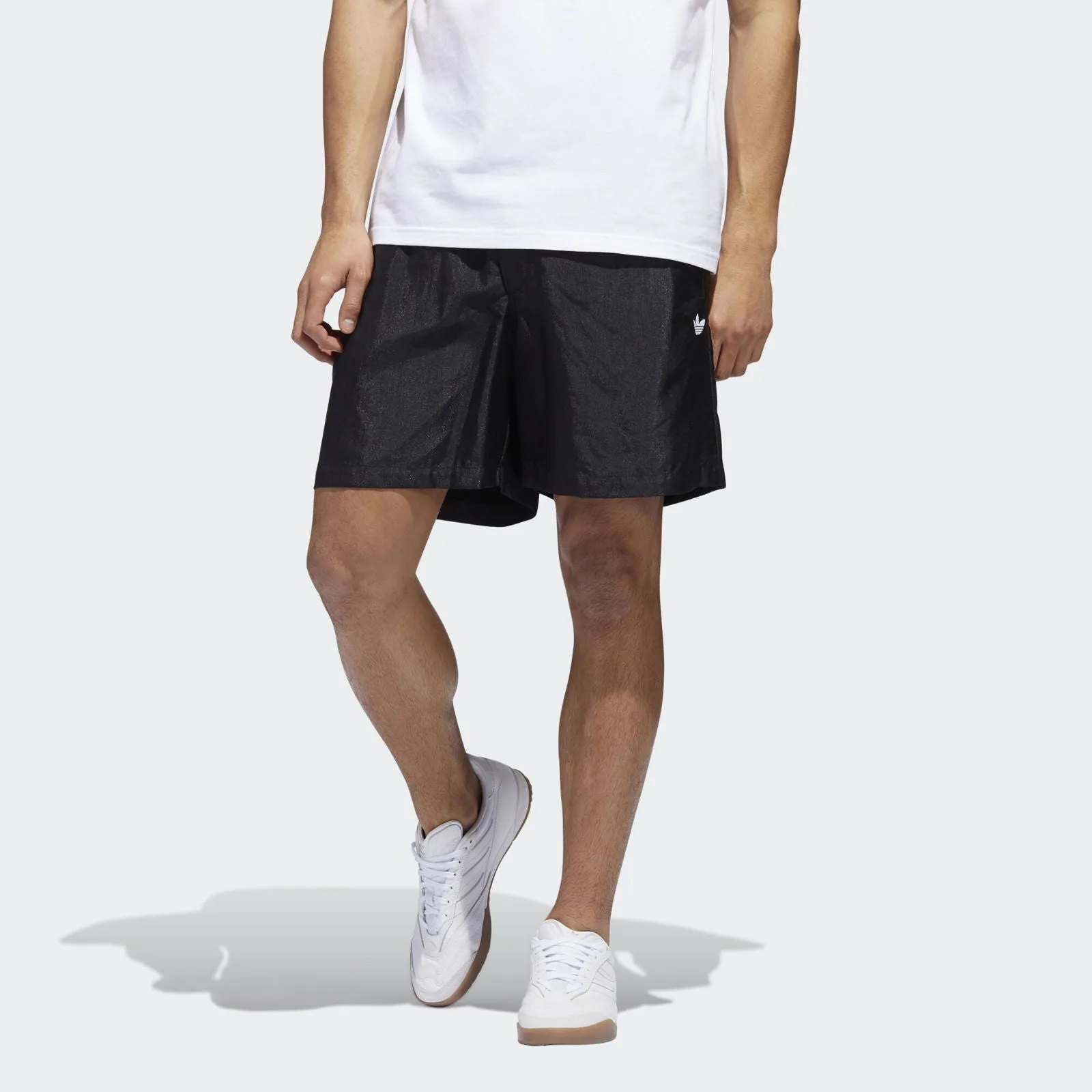adidas Originals Skateboarding Satin Shorts - Black