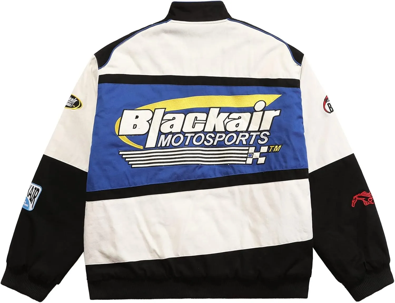 Aelfric Eden Men's Motorcycle Jacket Blackair Moto Varsity Baseball Jacket Women Vintage Coats