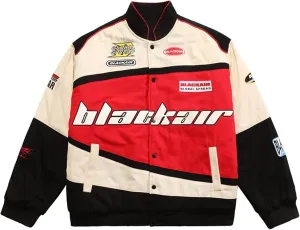 Aelfric Eden Men's Motorcycle Jacket Blackair Moto Varsity Baseball Jacket Women Vintage Coats