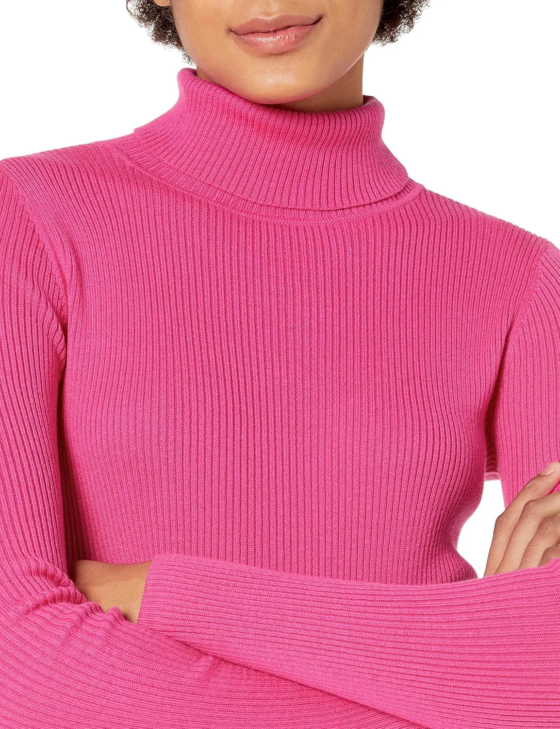 Amazon Essentials Women's Slim-Fit Lightweight Long-Sleeve Turtleneck Sweater