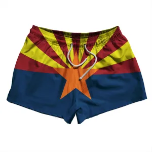 Arizona US State Flag 2.5" Swim Shorts Made in USA