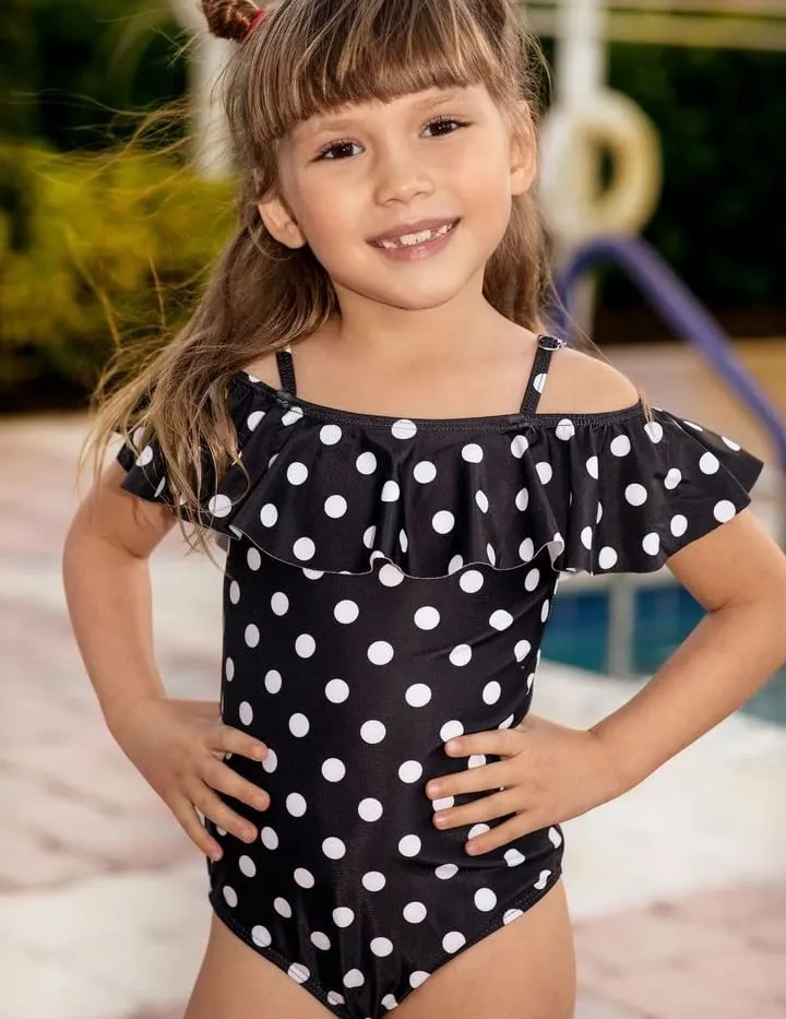 Arshiner Girls Swimsuit One Piece Printed Bathing Suits