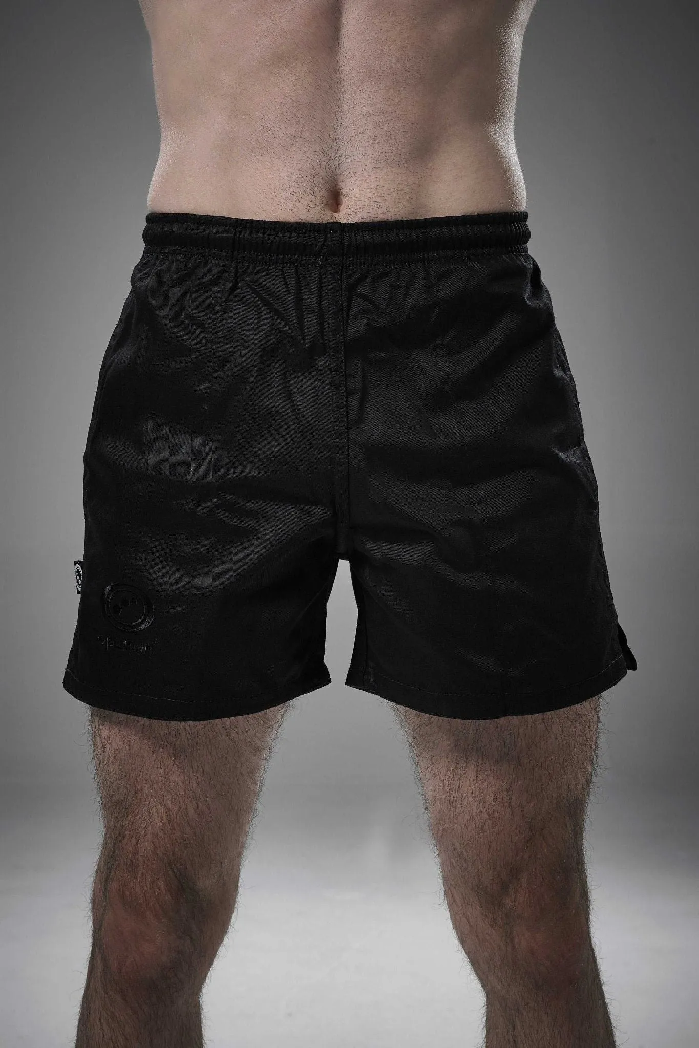 Auckland Rugby Shorts Black Durable Heavyweight Training Wear