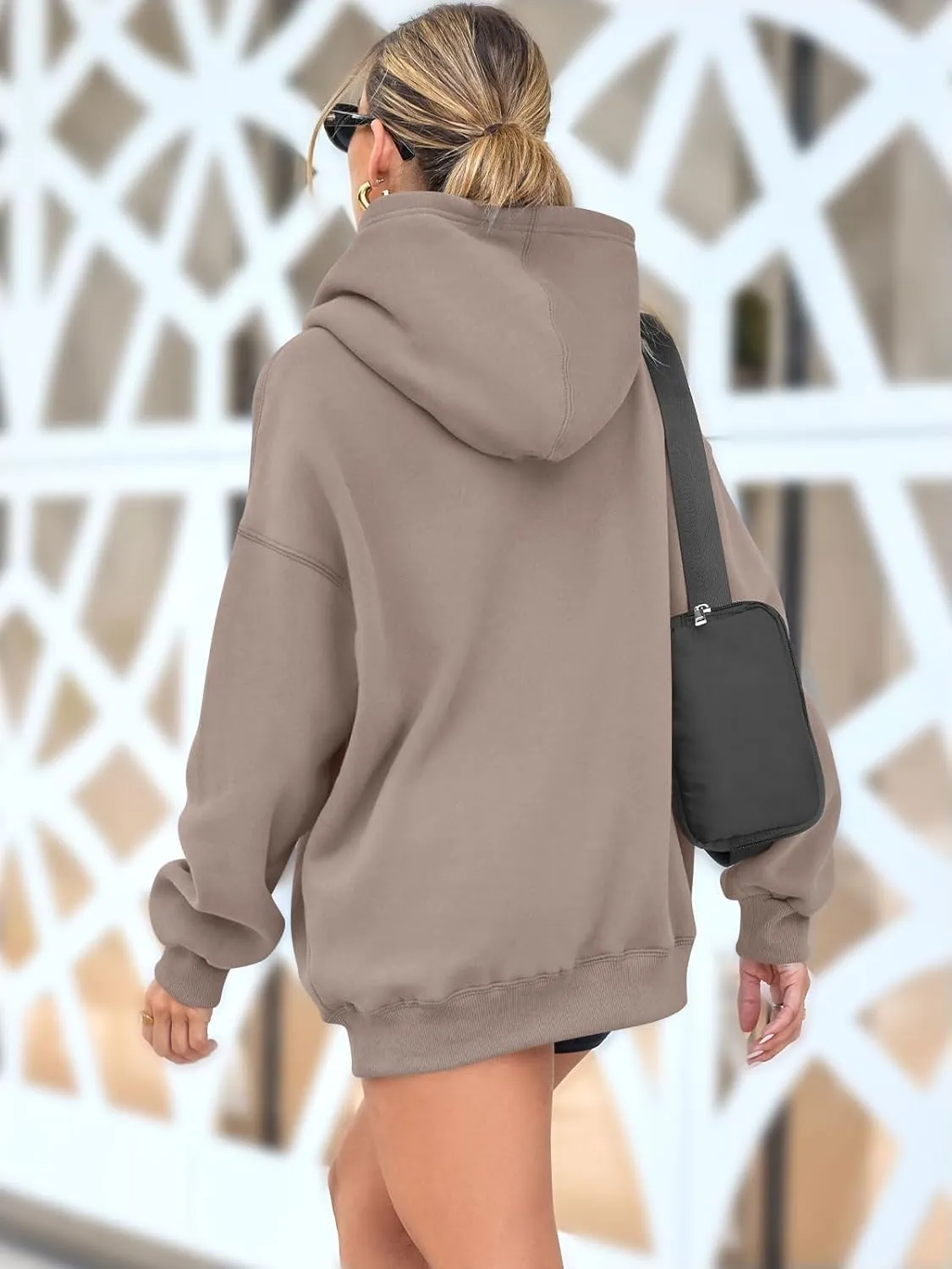 AUTOMET Womens Oversized Sweatshirts Fleece Hoodies Long Sleeve Shirts Pullover Fall Outfits 2025 with Pocket