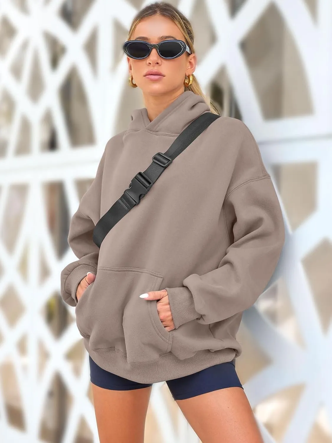AUTOMET Womens Oversized Sweatshirts Fleece Hoodies Long Sleeve Shirts Pullover Fall Outfits 2025 with Pocket