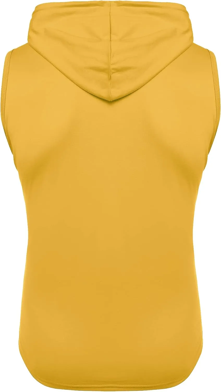 Babioboa Men's Workout Hooded Tank Tops Sleeveless Gym Hoodies Bodybuilding Muscle Shirts