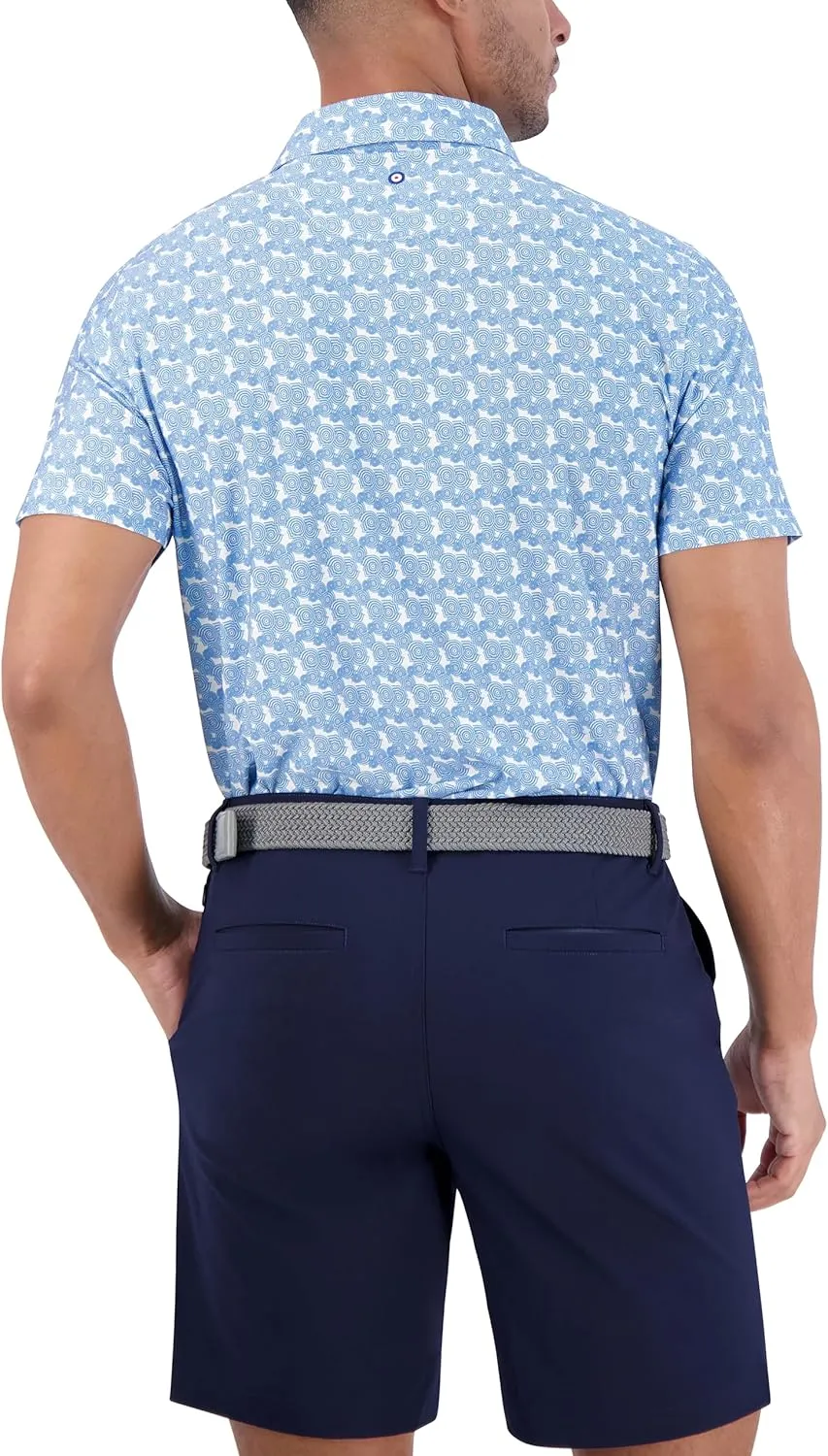 Ben Sherman Men's Performance Golf Polo Stretch, Extra Soft Fabric, Moisture-Wicking, Odor Resistant