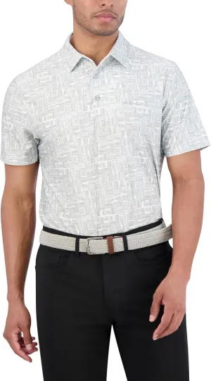 Ben Sherman Men's Performance Golf Polo Stretch, Extra Soft Fabric, Moisture-Wicking, Odor Resistant