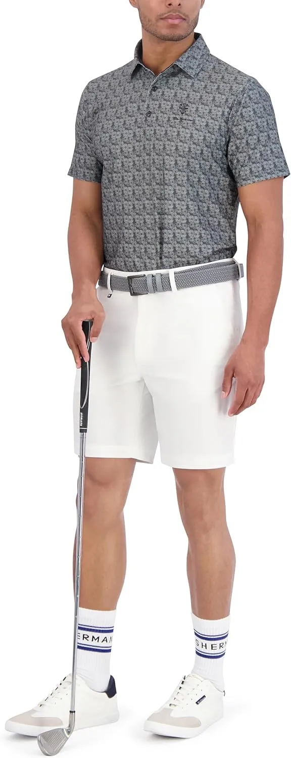 Ben Sherman Men's Performance Golf Polo Stretch, Extra Soft Fabric, Moisture-Wicking, Odor Resistant