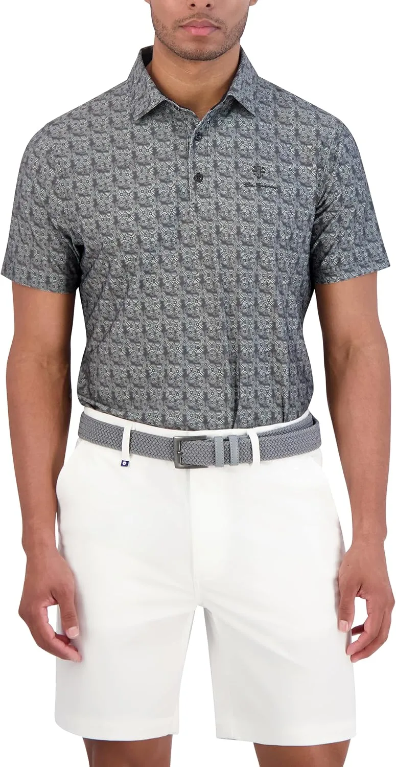 Ben Sherman Men's Performance Golf Polo Stretch, Extra Soft Fabric, Moisture-Wicking, Odor Resistant