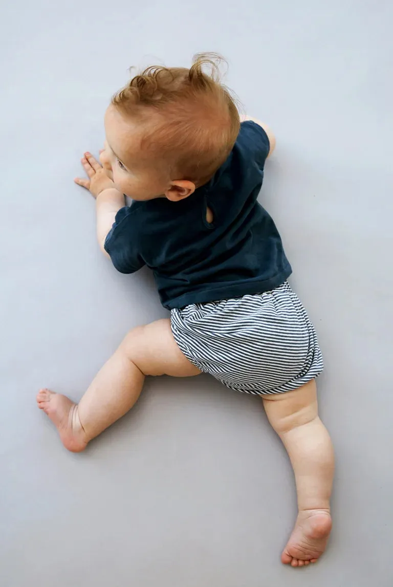 Bloomer Baby Blue Grey Cream