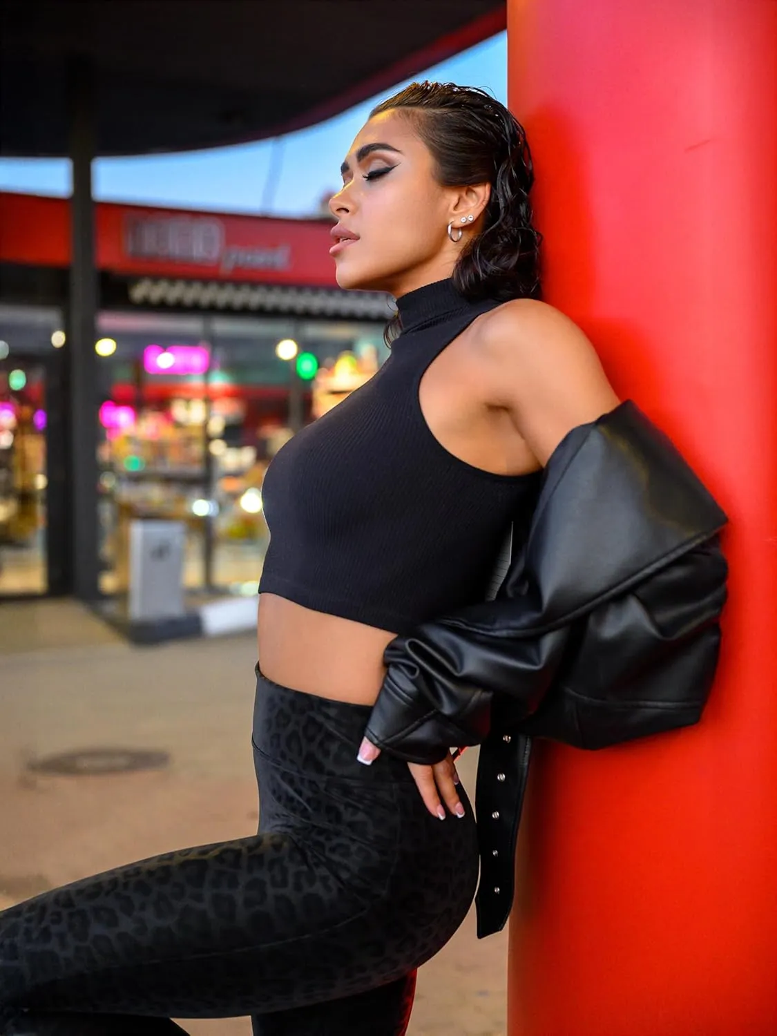 Bona Fide Premium Quality Classic Leggings for Women with Unique Design and Butt Lifting - Comfortable Workout Leggings