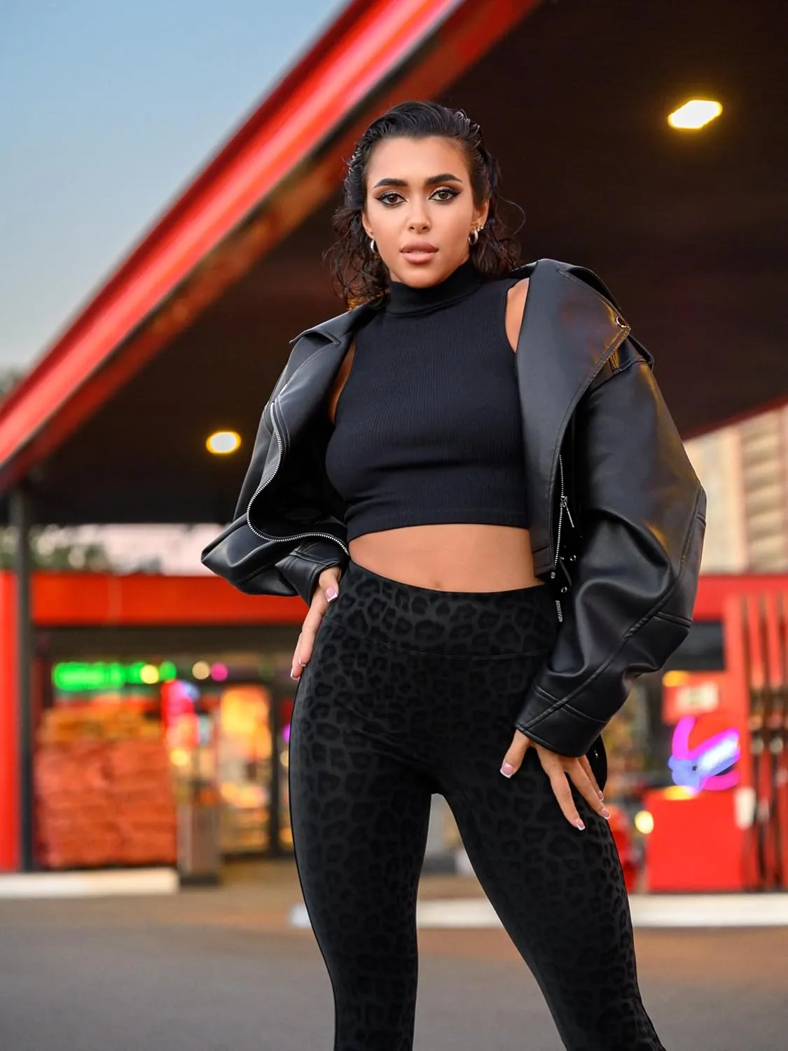 Bona Fide Premium Quality Classic Leggings for Women with Unique Design and Butt Lifting - Comfortable Workout Leggings