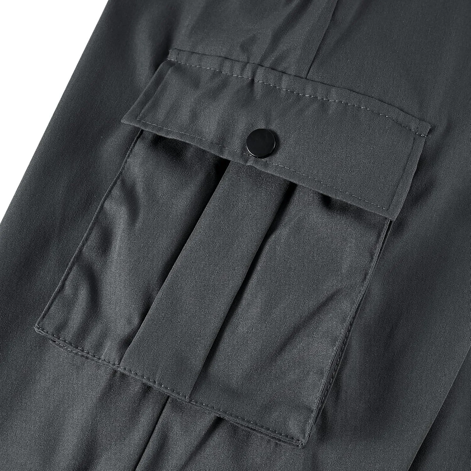 Boys Cargo Pants Wide Leg Pants Teen Kids Drawstring Straight Trousers with Pockets Size 7-14