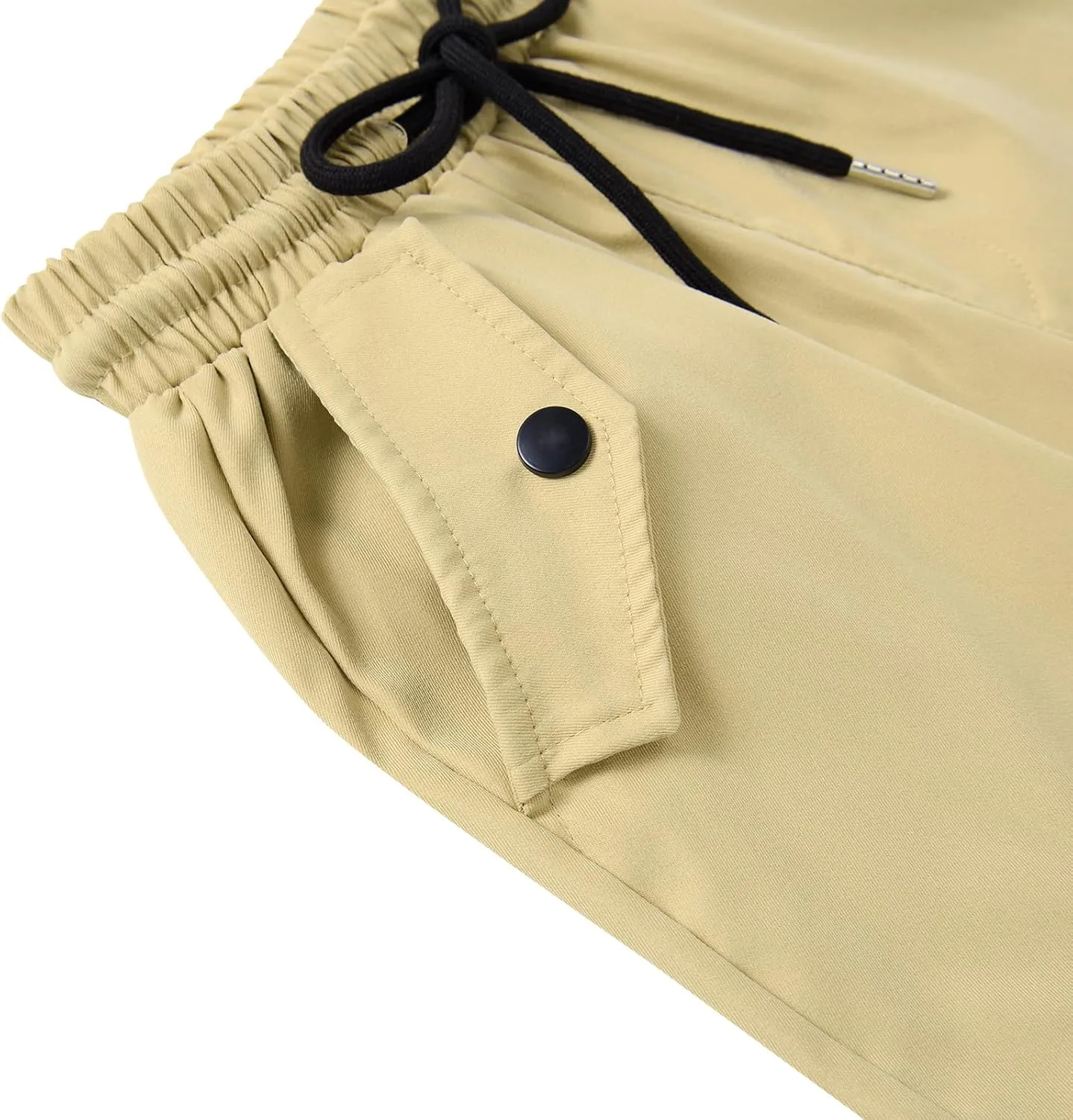 Boys Cargo Pants Wide Leg Pants Teen Kids Drawstring Straight Trousers with Pockets Size 7-14