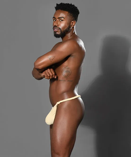 Braided Swim Thong w/ ALMOST NAKED®
