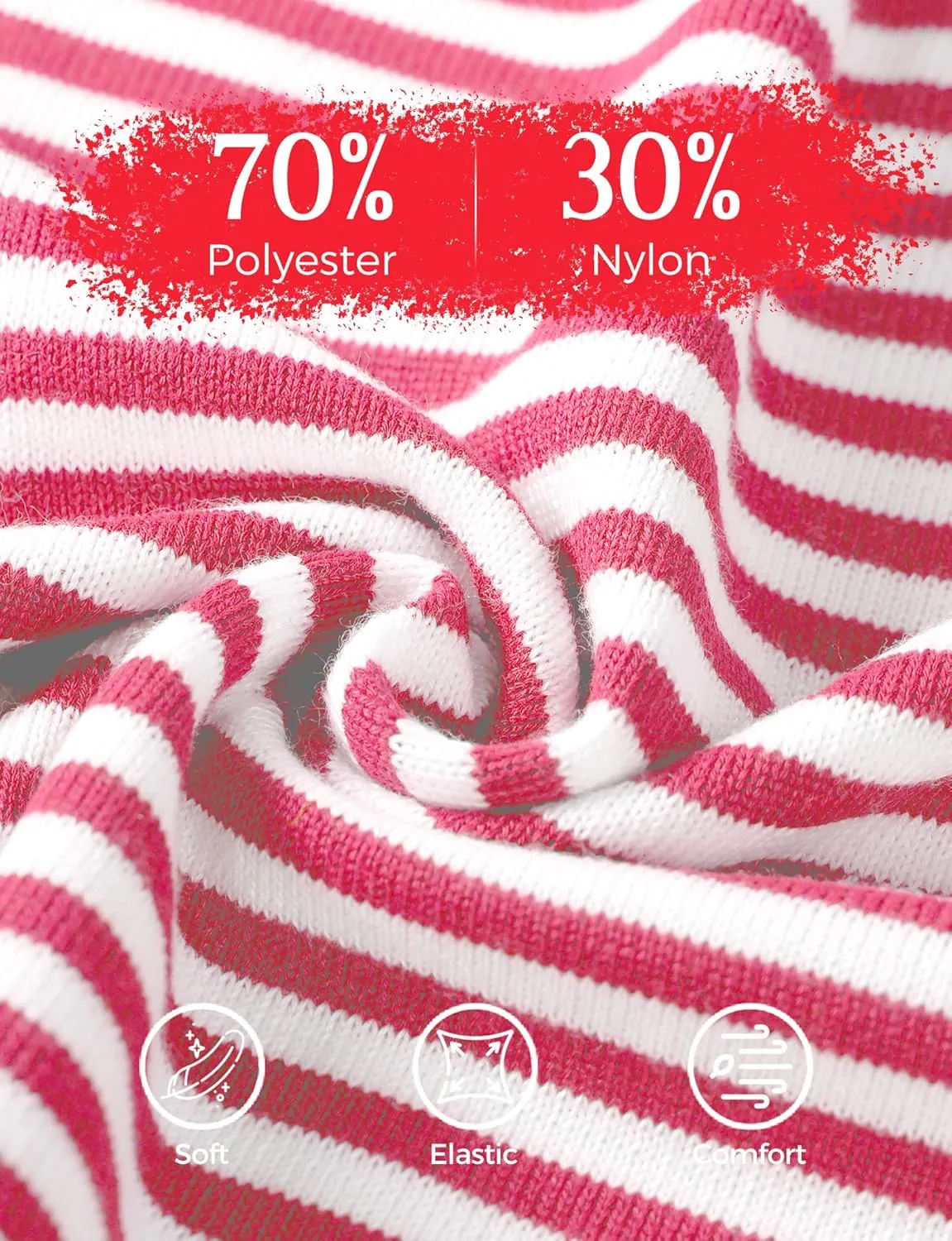 Buauty Womens Long Sleeve Crewneck Knitted Striped Sweaters Casual Color Block Drop Shoulder Pullover Trendy Tops