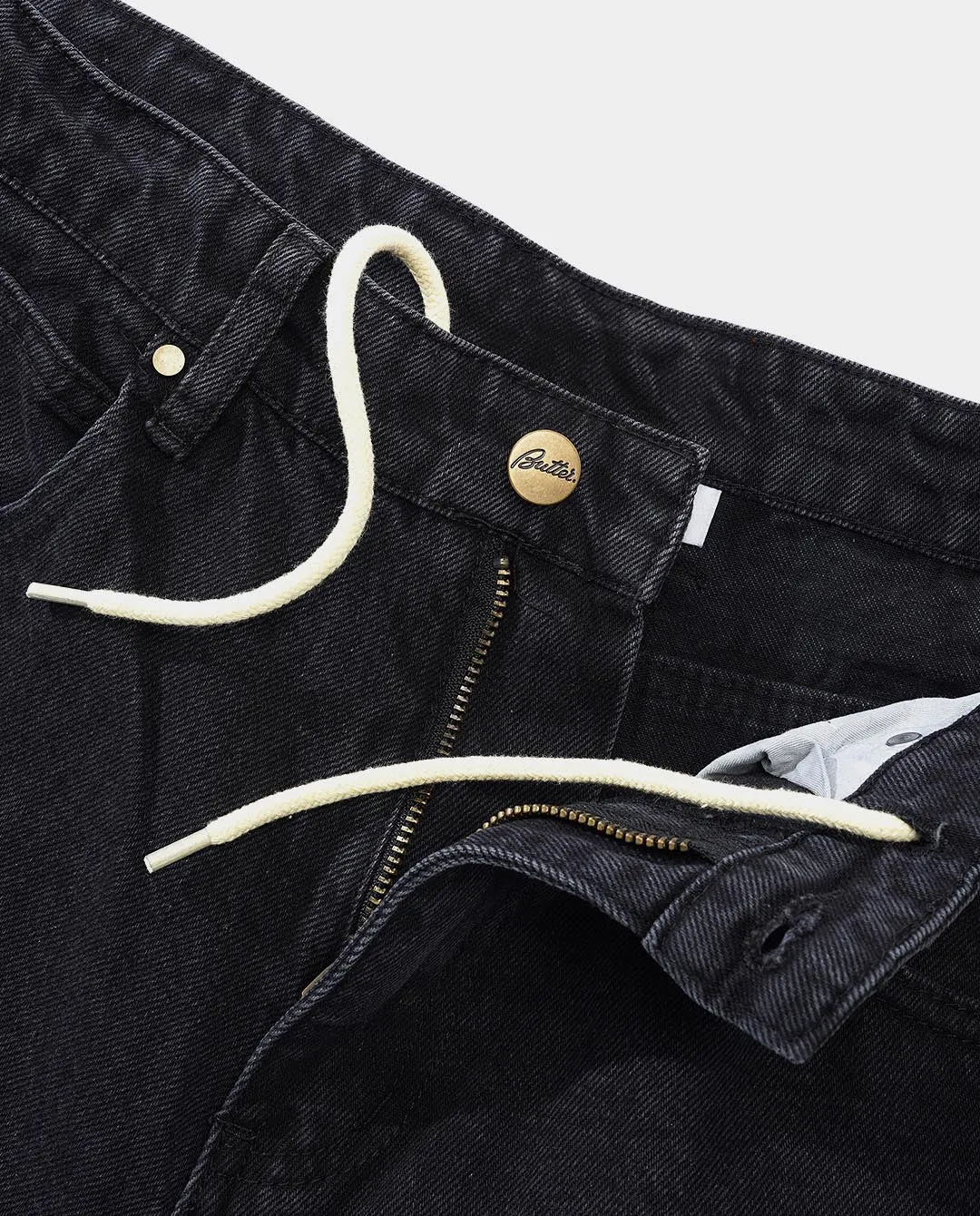 Butter Goods - Ink Denim Shorts - Worn Black