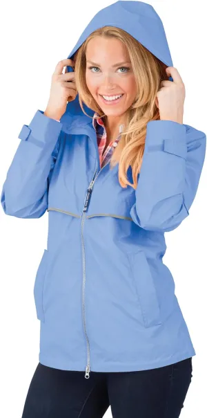 Charles River Apparel Women's New Englander Wind & Waterproof Rain Jacket