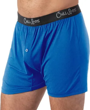 Chill Boys Performance Boxers -Cool Comfortable Men's Boxer Shorts. Soft Anti-Chafing Underwear for Men. Tagless Boxers