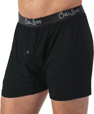 Chill Boys Performance Boxers -Cool Comfortable Men's Boxer Shorts. Soft Anti-Chafing Underwear for Men. Tagless Boxers