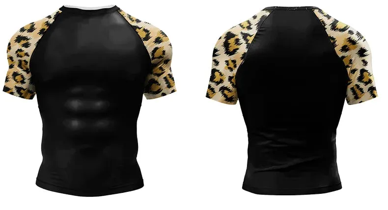 Cody Lundin - LEO -  Short Sleeve MMA  / BJJ  Compression Shirt / Rash Guard