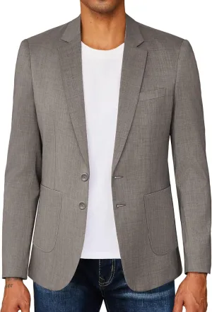 COOFANDY Mens Casual Blazer Two Button Sport Coat Lightweight Business Jackets with Pockets
