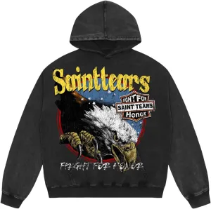 DONCARE Men's Pullover Hoodie Fall/Winter Pollover Unisex Vintage Oversized Street Hip Hop Style Shirts