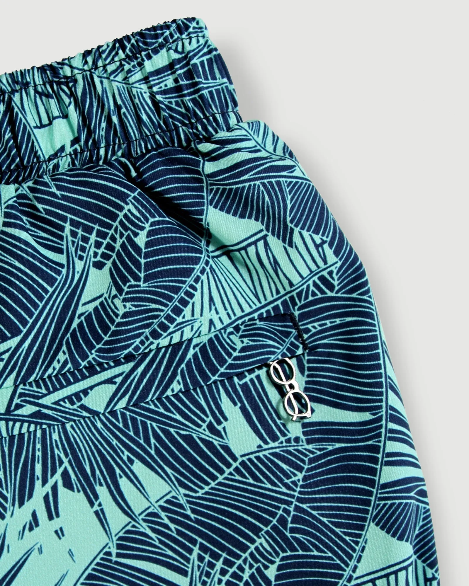 Father and Son Matching swim shorts - Hamilton (Green)