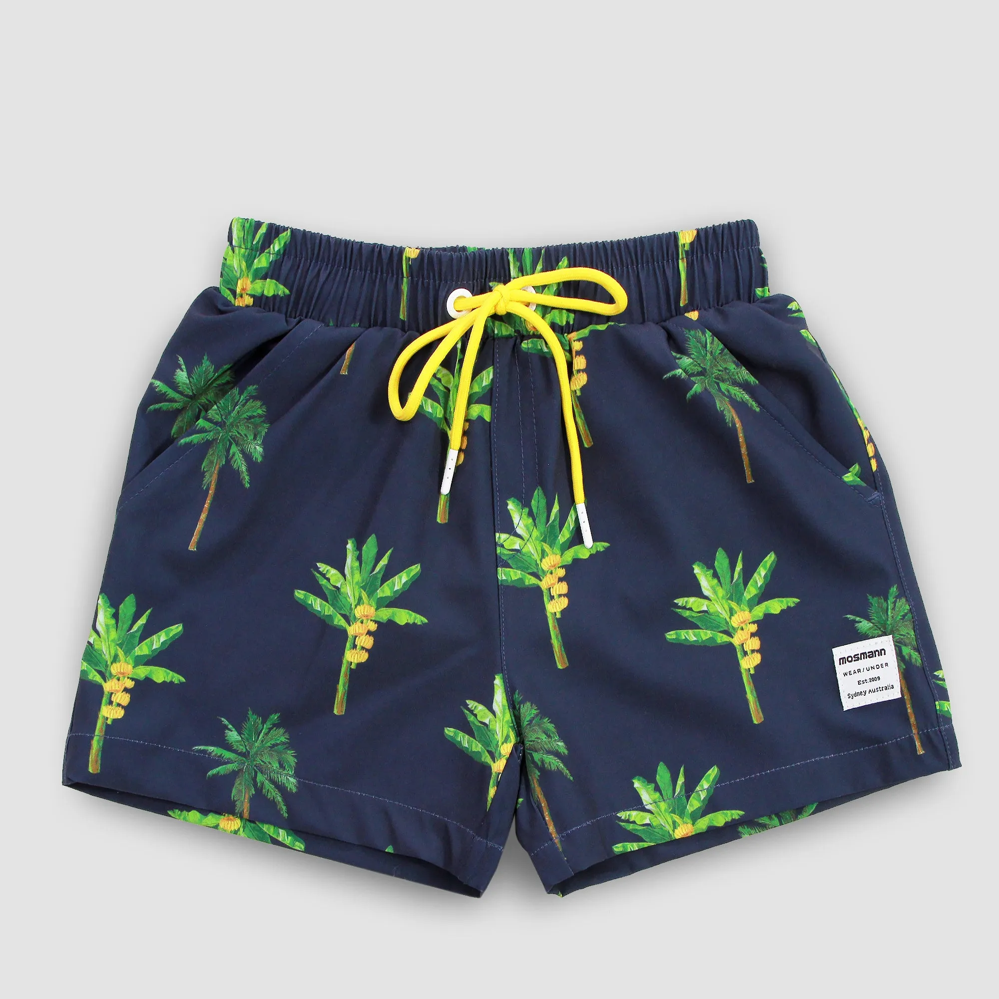 Father and Son Matching swim shorts - La Banana (Navy)