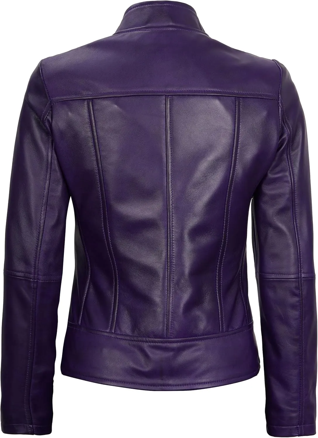 fjackets Leather Jacket Women - Real Lambskin Leather Stylish With Timeless Elegance And Comfort