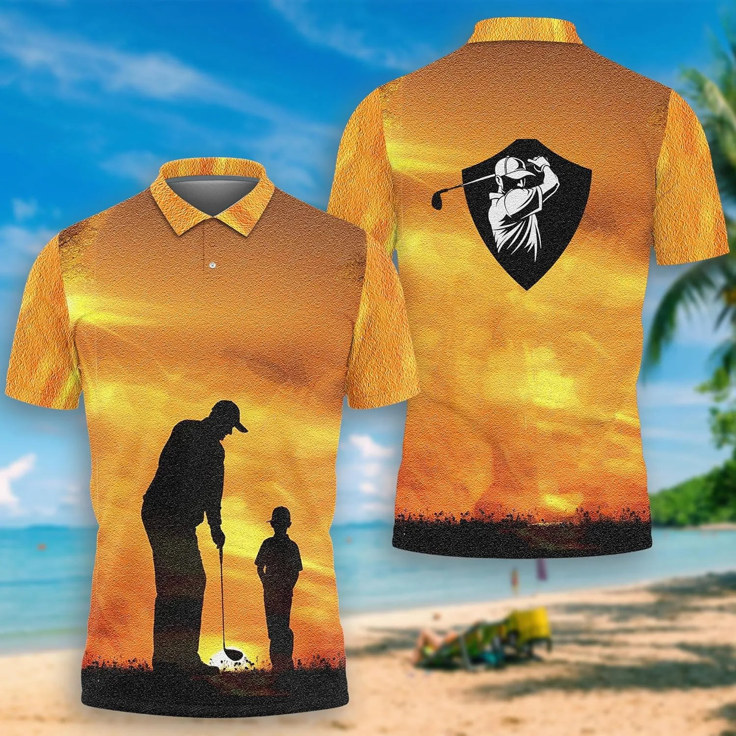 Golf Style Polo Shirts for Men - Short Sleeve Golf Shirts Dry Fit Mens Polo T-Shirt Casual Style 08