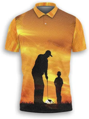 Golf Style Polo Shirts for Men - Short Sleeve Golf Shirts Dry Fit Mens Polo T-Shirt Casual Style 08
