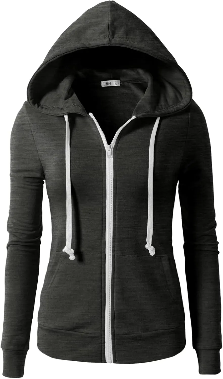 H2H Women's Casual Regular Fit Hoodie Long Sleeve Comfortable Lightweight