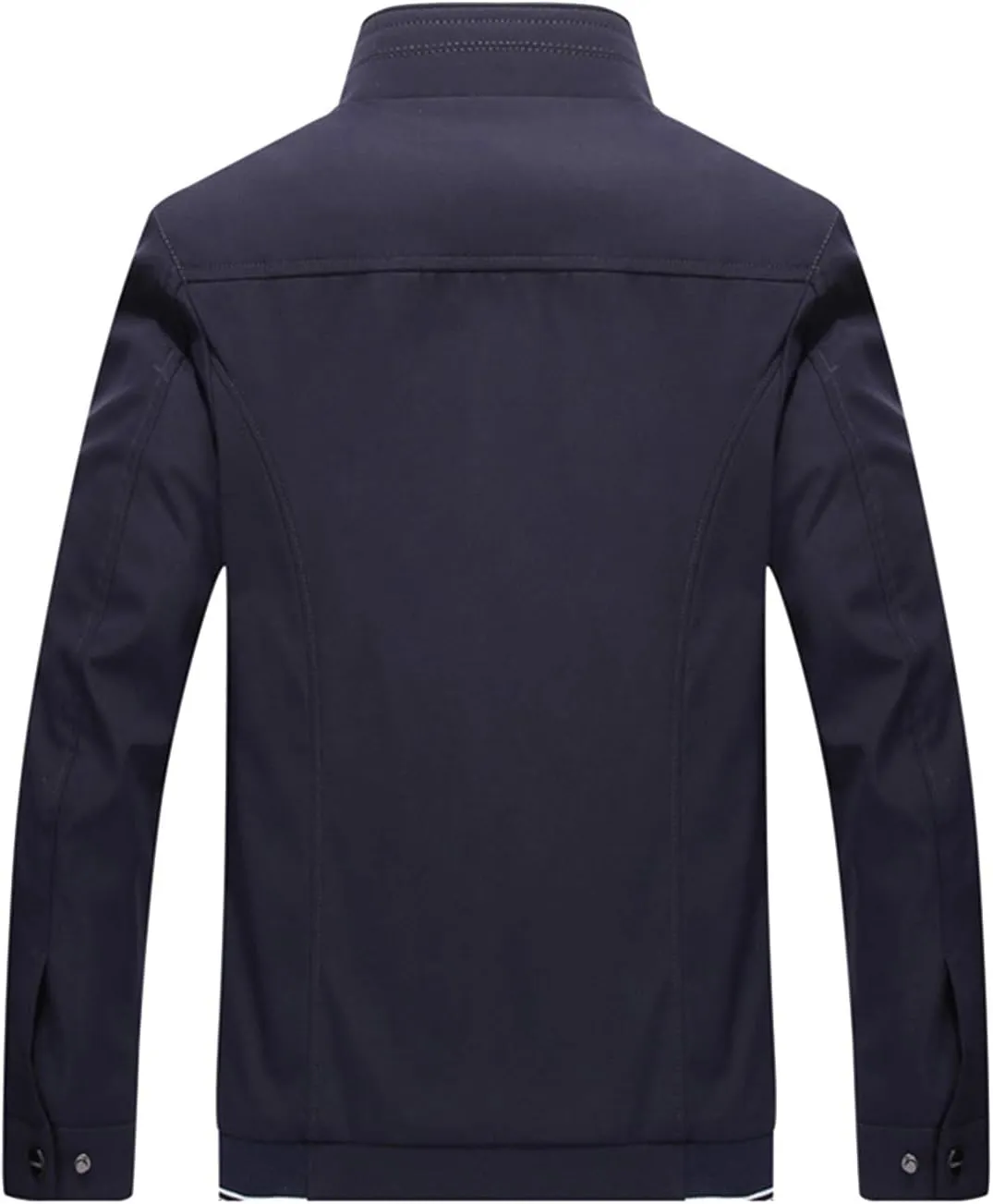 HaoMay Men's Business Casual Full Zip Lightweight Outwear Jackets