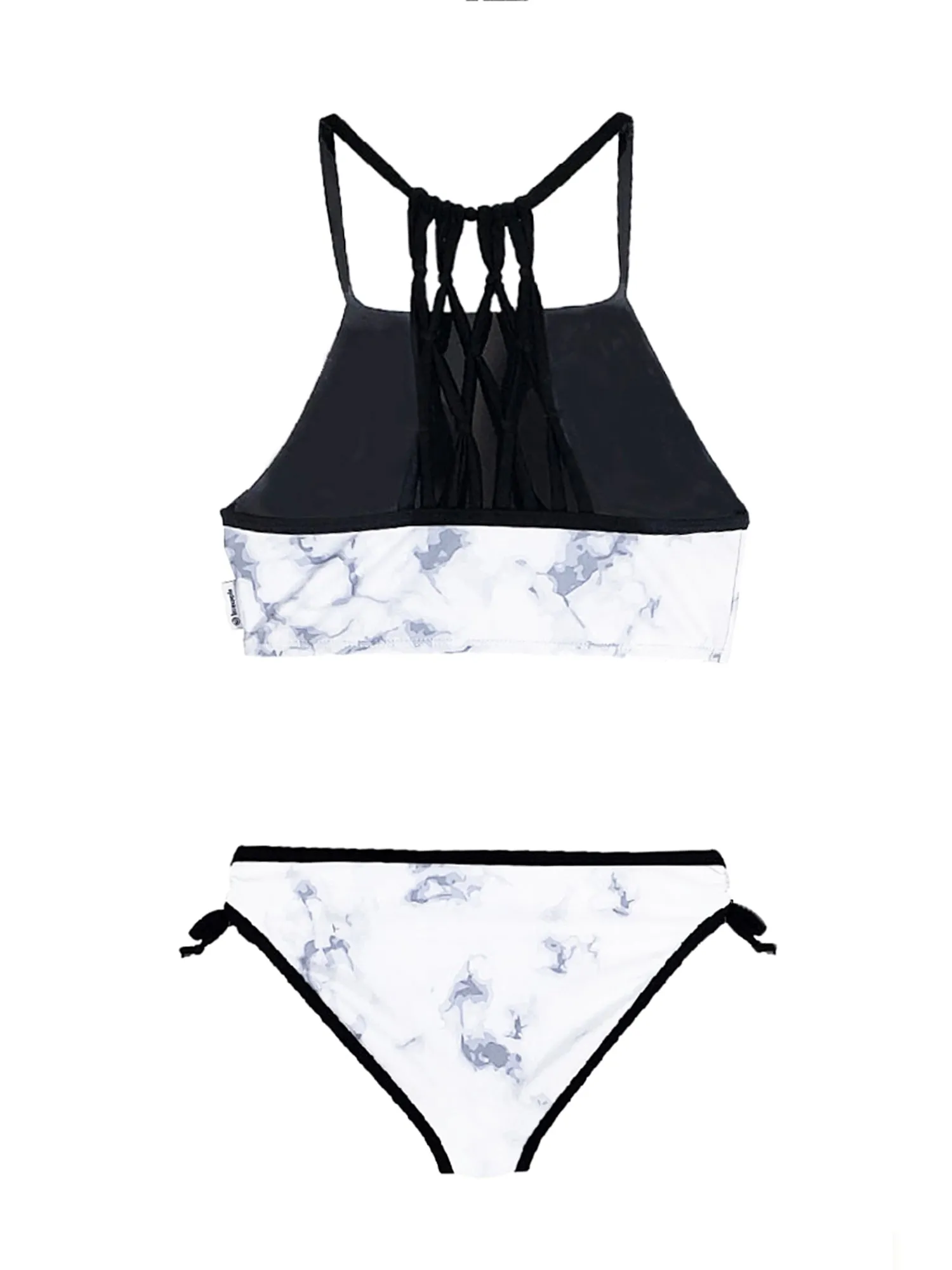 Harlow Tie Dye Foil Tankini Two Piece Swimsuit