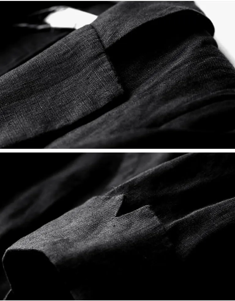 IDEALSANXUN Linen Blazer Women 3/4 Sleeve Lightweight Spring Summer Blazer Jackets