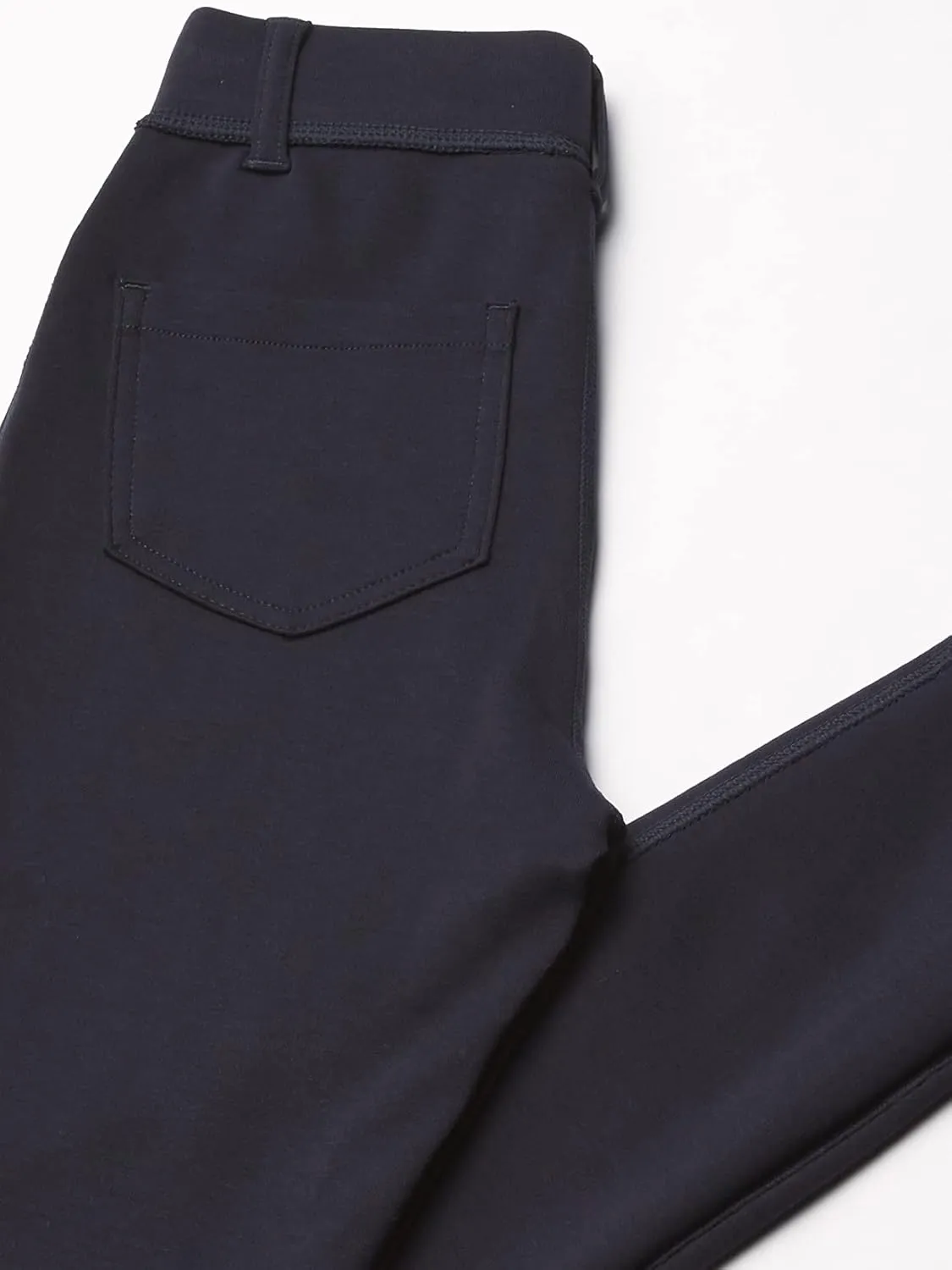IZOD Girls' School Uniform Sensory-Friendly Jegging, Soft Fabric with Flattened Seams, Tagless